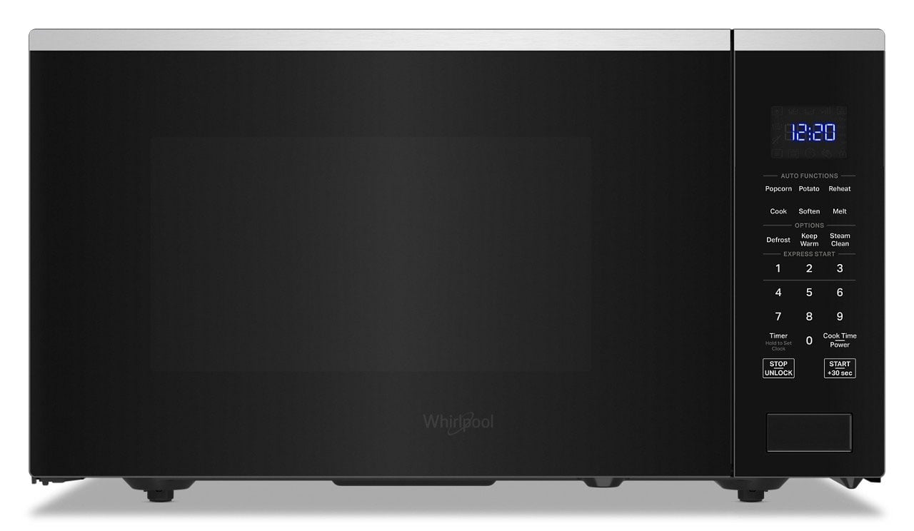 Whirlpool 1.6 Cu. Ft. Sensor Cooking Microwave in Stainless Steel