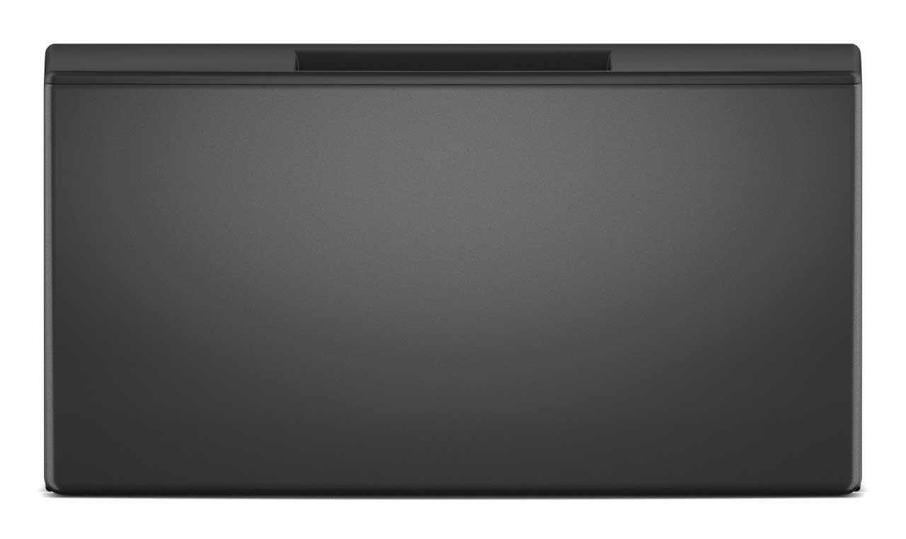Whirlpool Pedestal For Front Load Washer and Dryer with Storage 15.5-Inch in Volcano Black