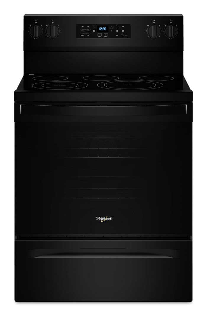 Whirlpool Electric Range With Air Cooking 30-In. in Black