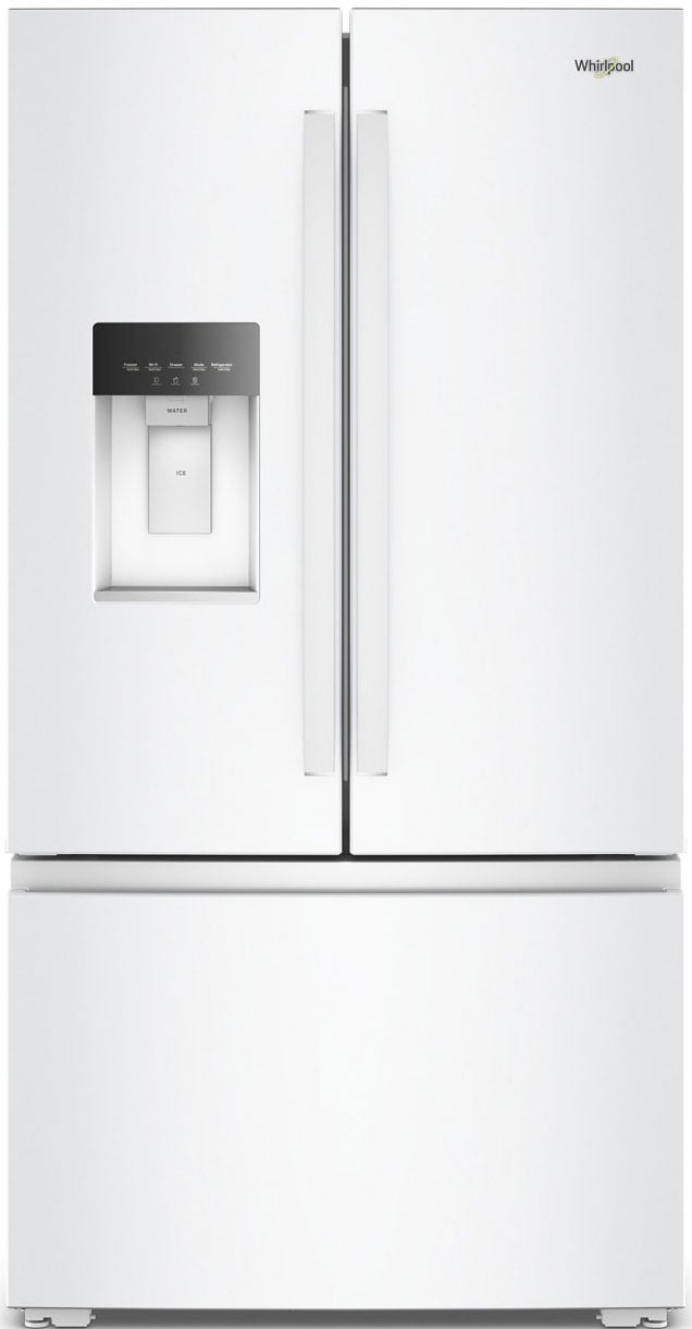Whirlpool 23.4 Cu. Ft. Counter-Depth French Door Refrigerator 36-Inch Wide in White