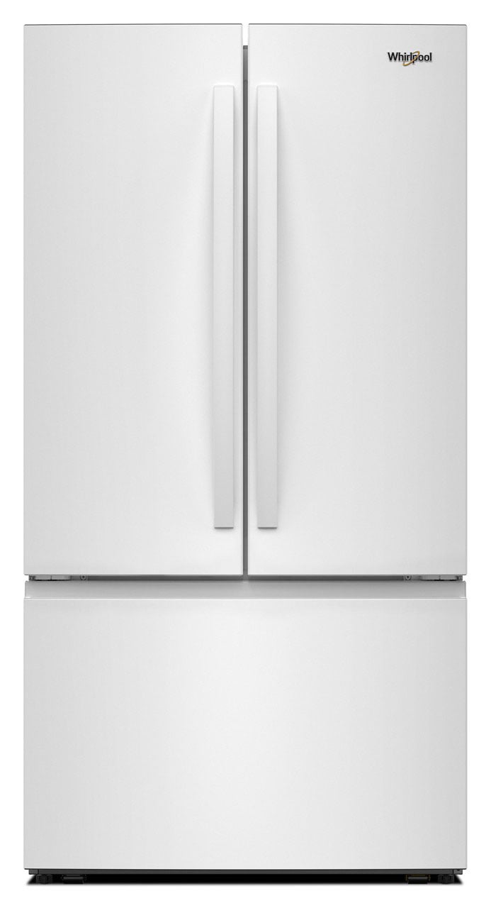 Whirlpool 31 Cu. Ft. French Door Refrigerator with Ice Maker 36-Inch Wide in White