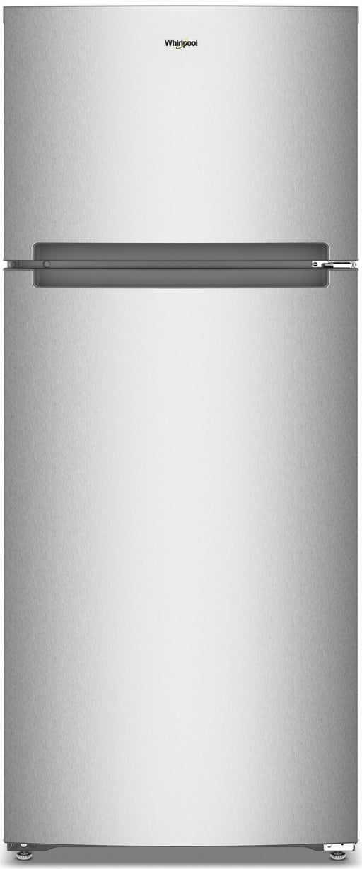 Whirlpool 18 Cu. Ft. Top Freezer Refrigerator with Total Coverage Cooling 28-Inch Wide in Fingerprint-Resistant Stainless