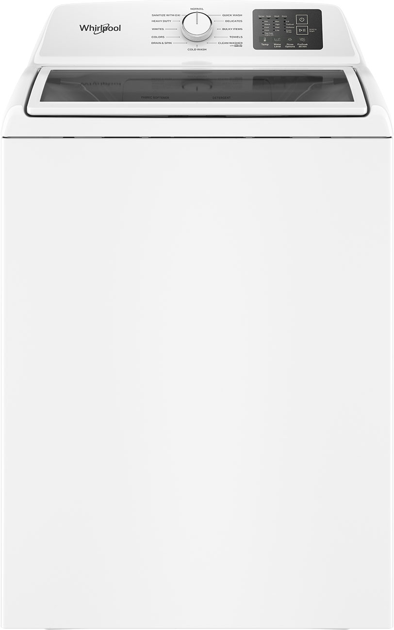 Whirlpool 4.3 Cu. Ft Top Load Impeller Washer in White