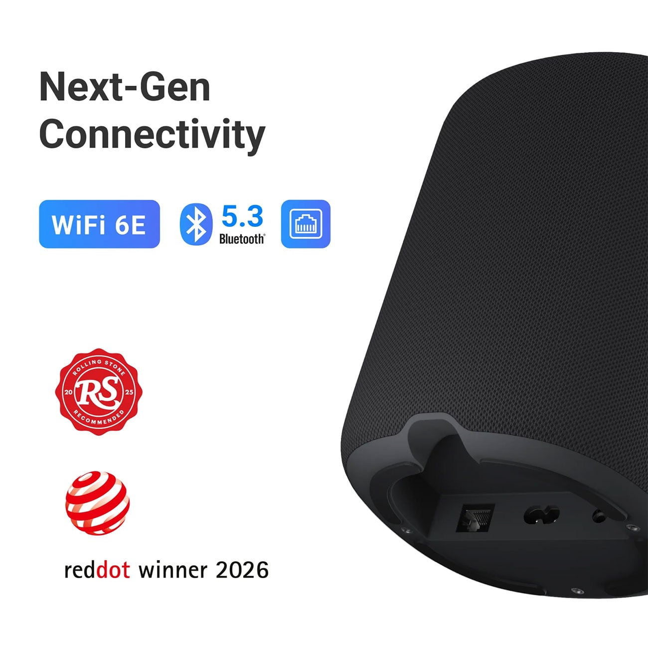 WiiM Sound Lite Smart Speaker in Black - WIIM-SOUND-LITE-002