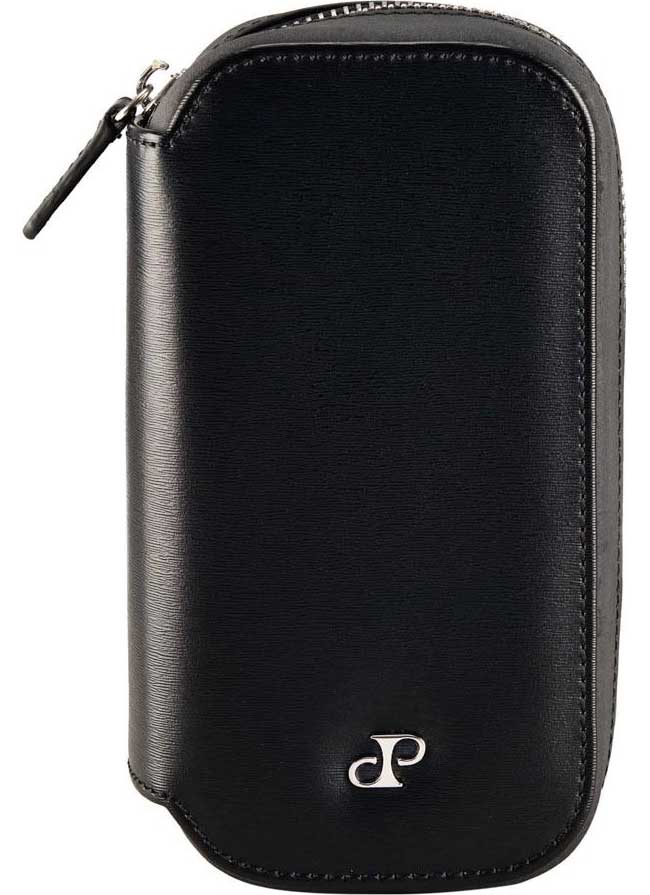 N & WOLF トライアルセット WOLF 1834 Philipp 2 Piece Watch Zip Case in Black - 190205