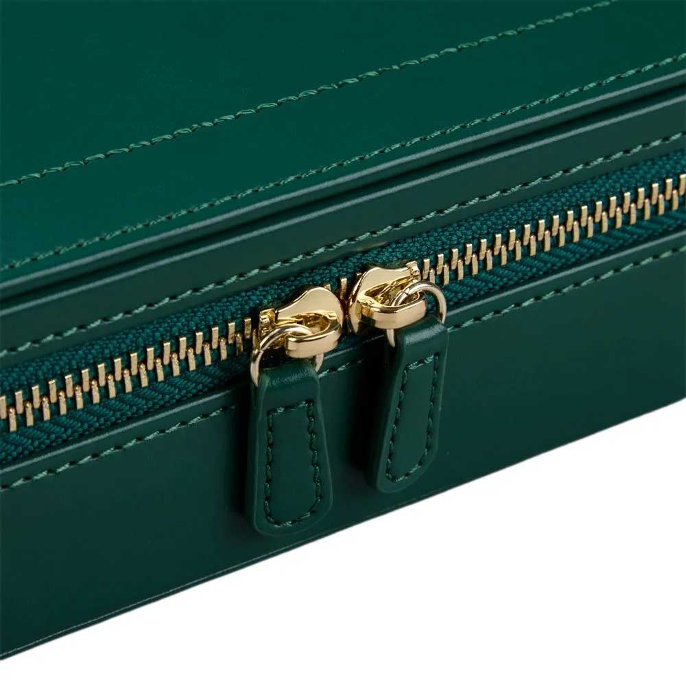WOLF 1834 x Fiona Howard Sophia Travel Zip Case Green - 397812