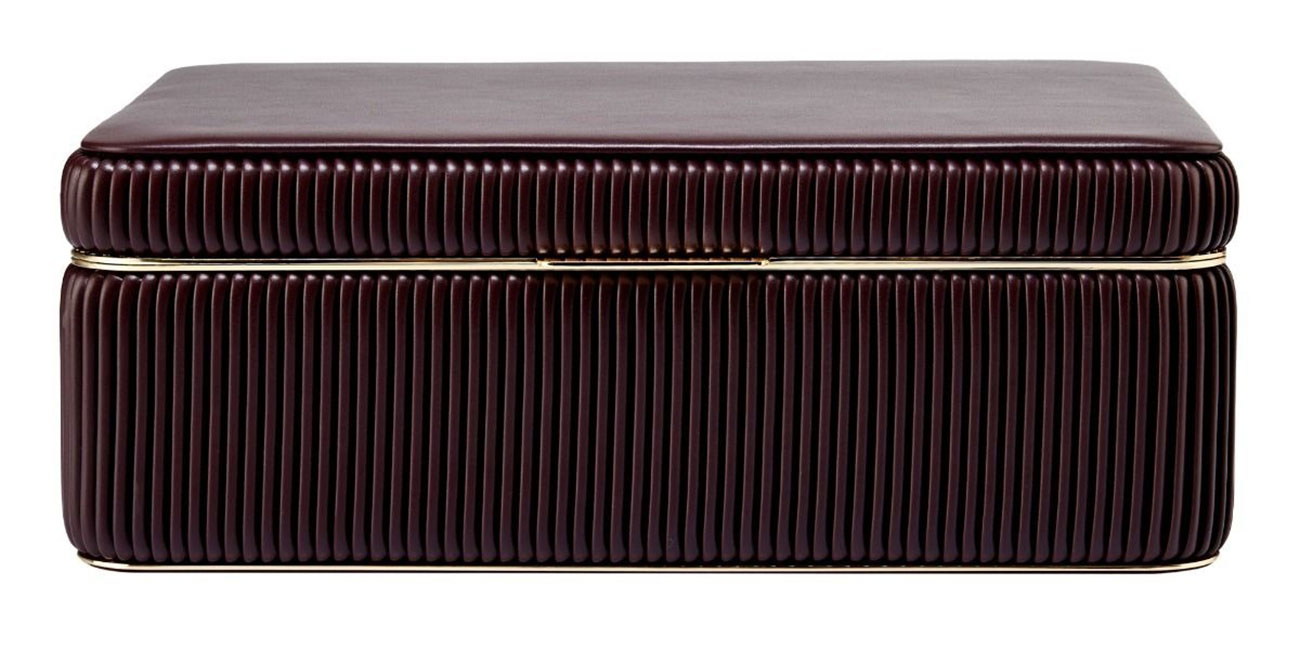 Wolf 1834 Bella Large Jewelry Box in Bordeaux - 781226