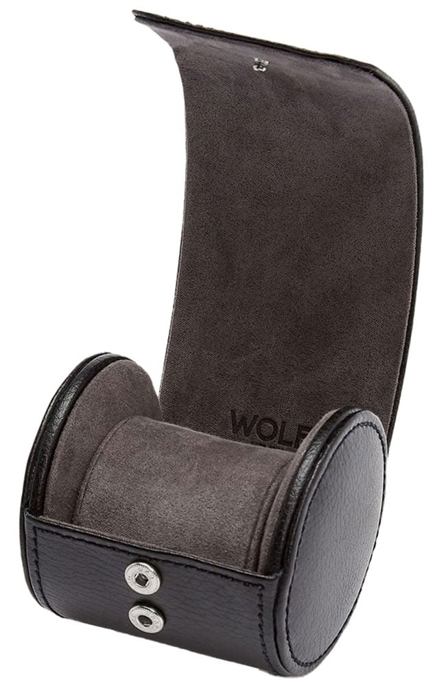WOLF 1834 British Racing Single Watch Roll in Black
