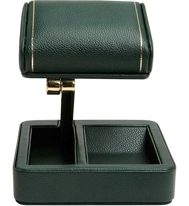 Wolf 1834 British Racing Single Travel Watch Stand in Green