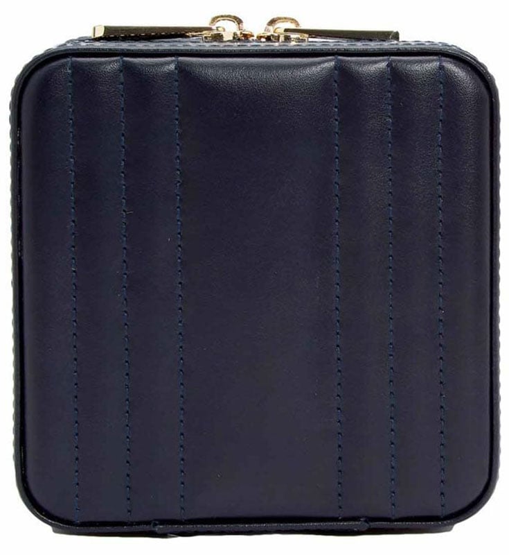 Wolf 1834 Maria Small Zip Case in Navy - 766217