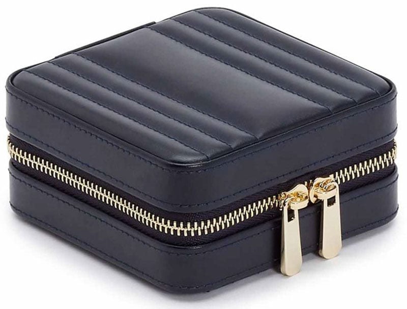 Wolf 1834 Maria Small Zip Case in Navy - 766217