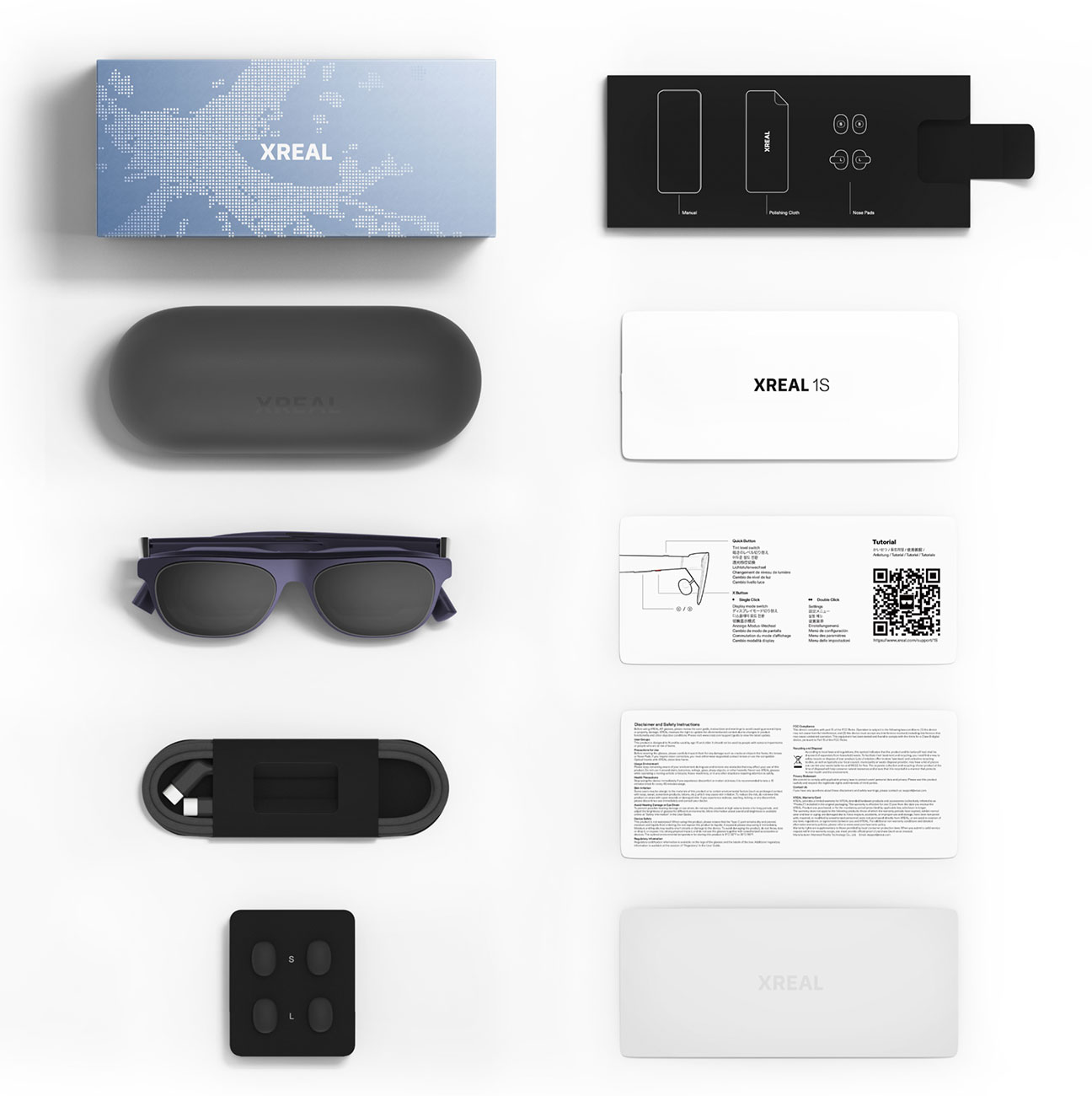 XREAL 1S AR Glasses in Blue - X1113 | Abt Electronics