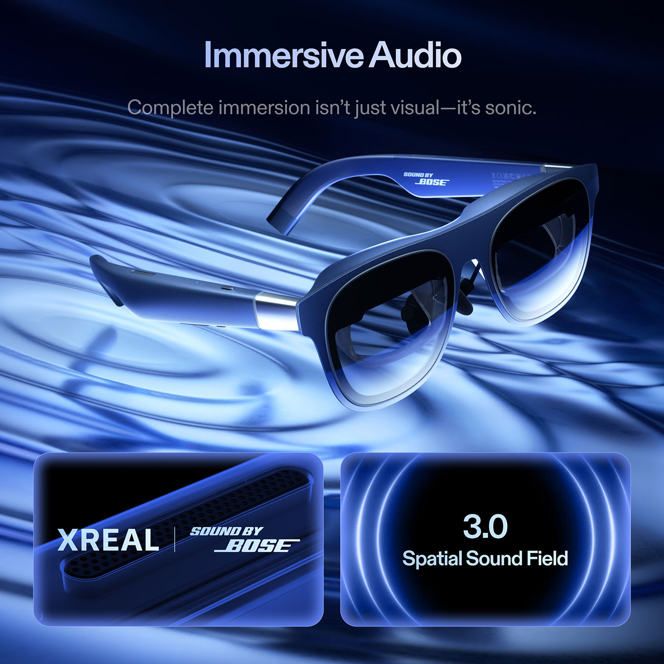 XREAL 1S AR Glasses in Blue - X1113 | Abt Electronics