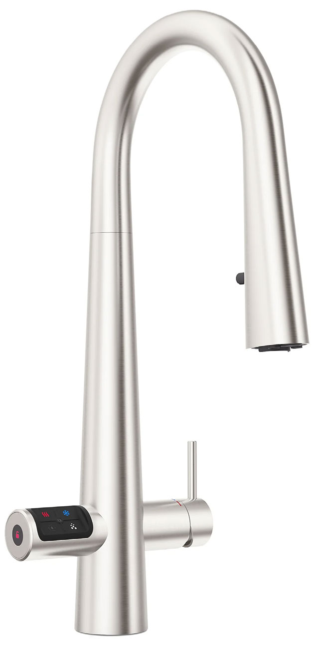 ｗａｔｅｒLｉｐ Zip Water HydroTap Celsius Plus AIO Faucet Brushed Nickel - 01045848