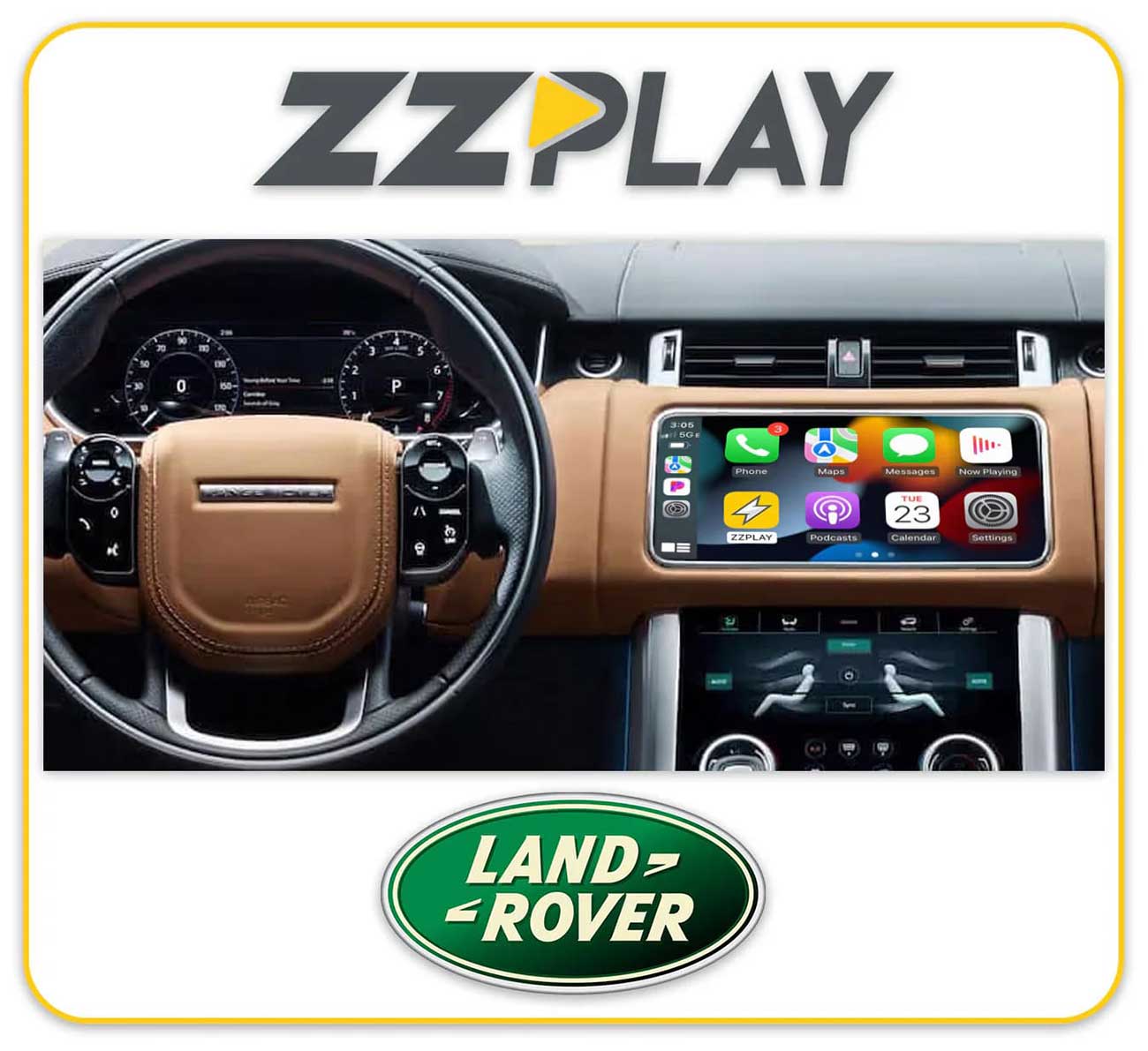 ZZ-2 Auto A/V Interface Jaguar & Land Rover (11-16) | Abt