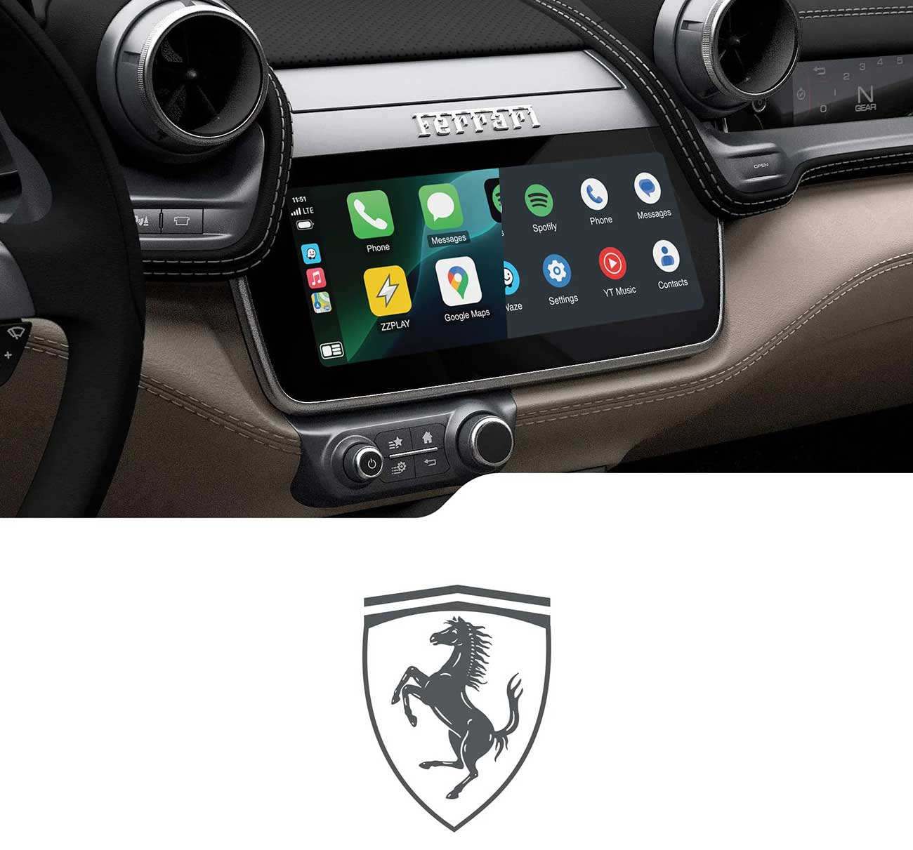 ZZ-2 Auto A/V Interface Ferrari (2016-2022) - ITZPTC4 | Abt