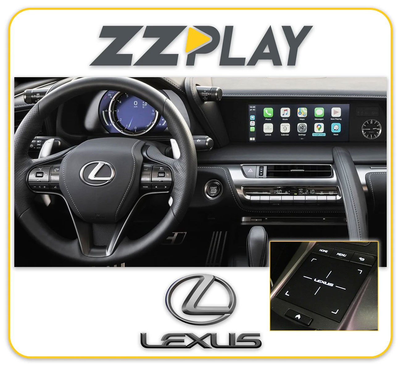 ZZ-2 Wireless Android Auto and CarPlay Adapter - IT3LEX19L