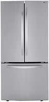LG 25 Cu. Ft. PrintProof Stainless Steel French Door Refrigerator