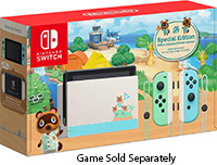 Nintendo Switch Animal Crossing New Horizons Edition Gaming Console