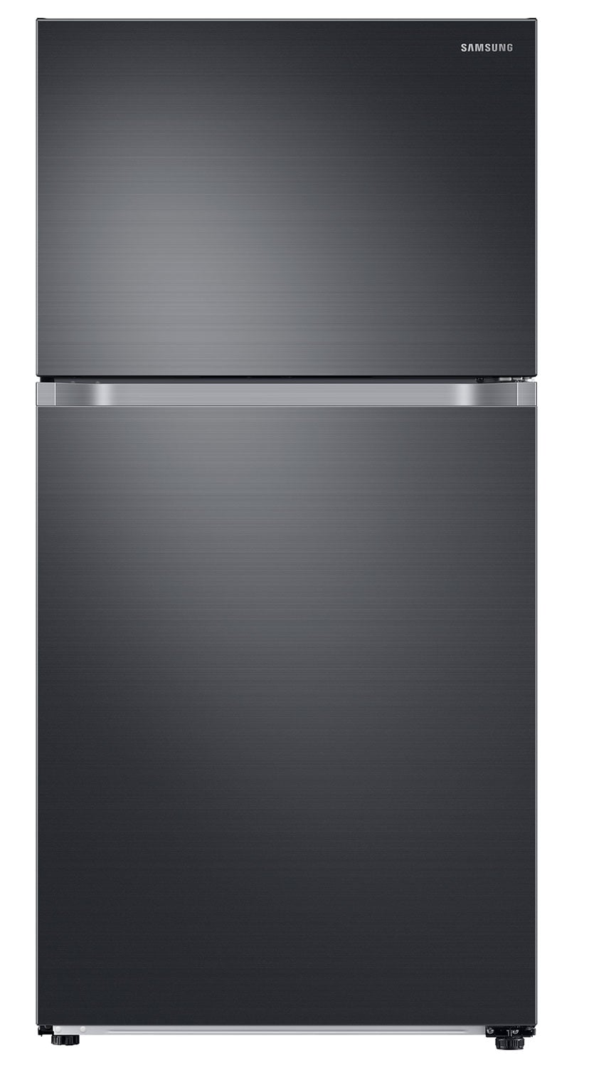 Samsung 21 Cu. Ft. Fingerprint Resistant Black Stainless Steel Top Freezer Refrigerator With FlexZone
