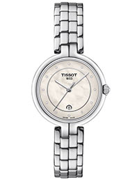 Tissot Flamingo White MOP Dial Watch, 30mm T0942101111601