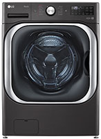 LG 5.2 Cu. Ft. Black Steel Front Load Washer With TurboWash And Built-In Intelligence