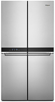Whirlpool 36" Fingerprint Resistant Metallic Steel Counter-Depth 4 Door Refrigerator