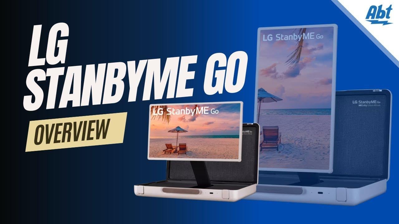 LG StanbyME Go Portable Smart Touch Screen Overview | Abt Videos