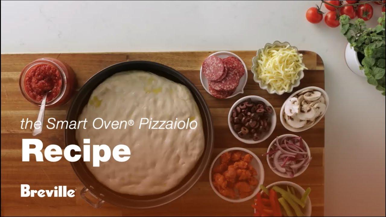 The Smart Oven Pizzaiolo How to make a pan pizza supreme Breville USA