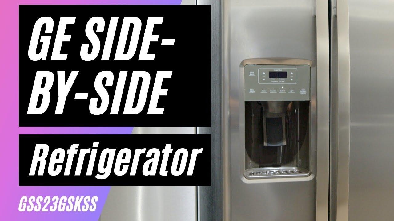 GE Side by Side Refrigerator GSS23GSKSS Abt Videos