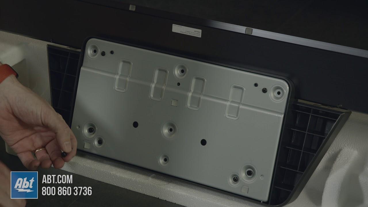 How To Assemble And Install The LG OLED C9P Series Pedestal