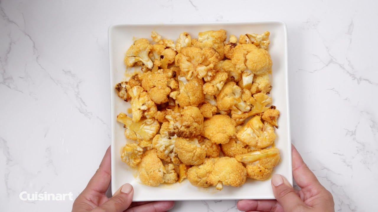 Air Fried Buffalo Cauliflower Cuisinart Recipe Abt Videos