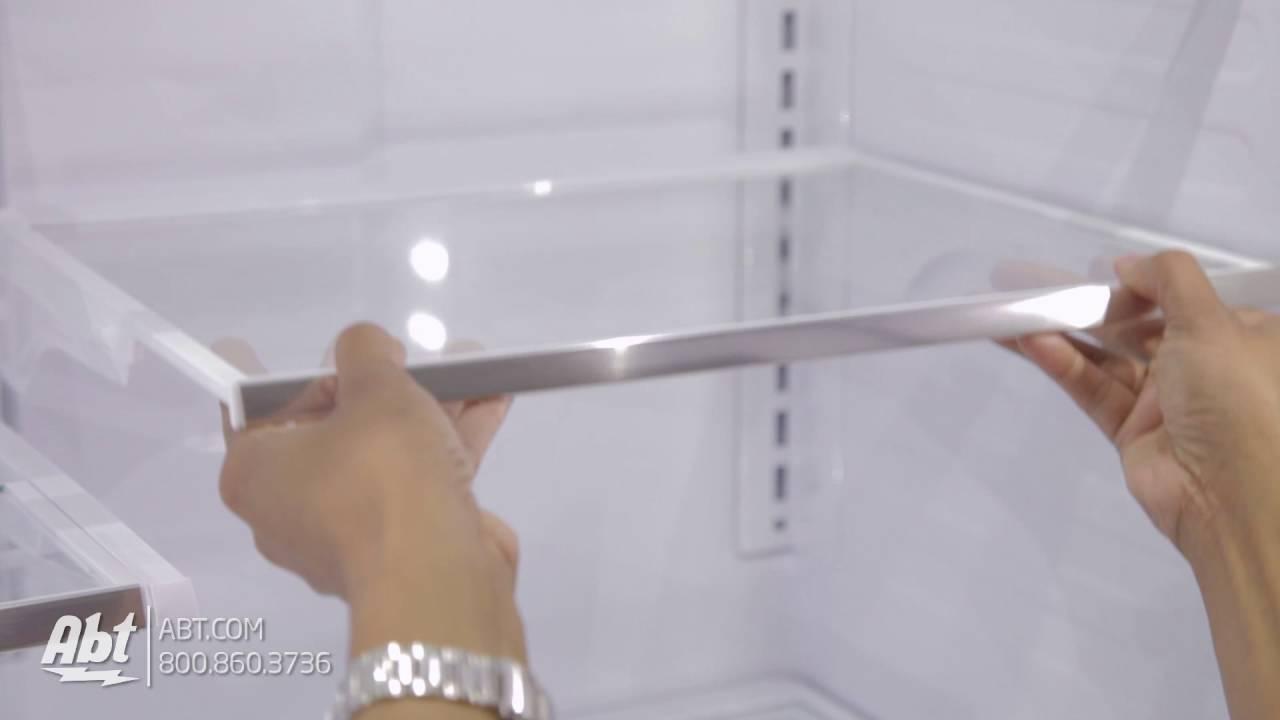 GE Cafe 22.2 Cu. Ft. CounterDepth Refrigerator CYE22USHSS Overview