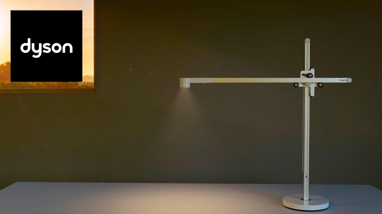 Intelligently tracks local daylight. Dyson Lightcycle task light