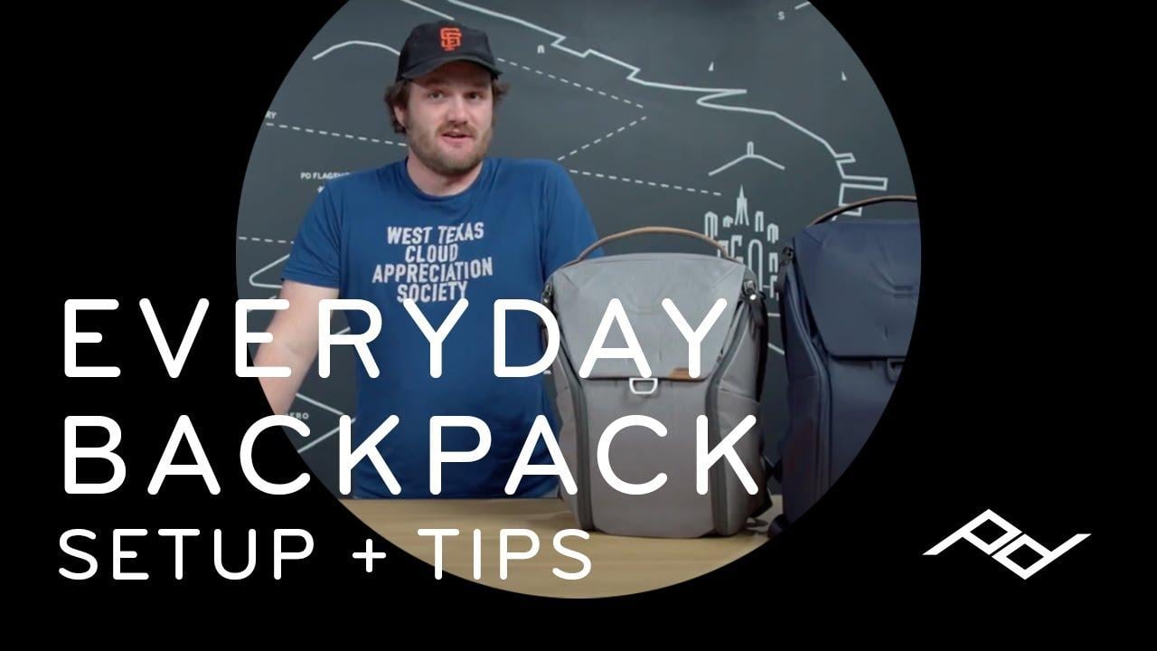 Peak Design Everyday Backpack: Setup + Tips | Abt Videos