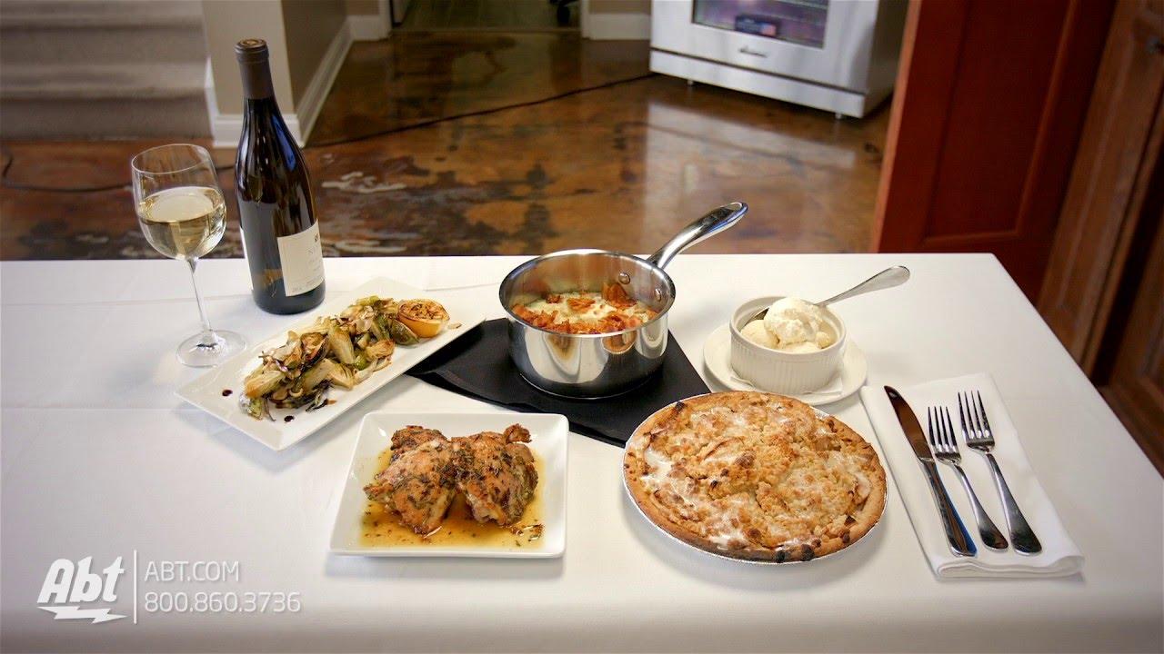 Cooking A Full Meal On a Dacor Induction Cooktop & Oven | Abt