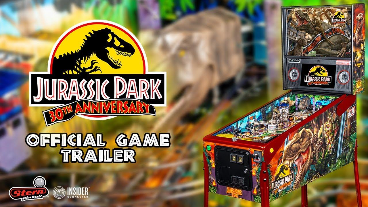Jurassic Park 30th Anniversary Edition Game Trailer Stern Pinball
