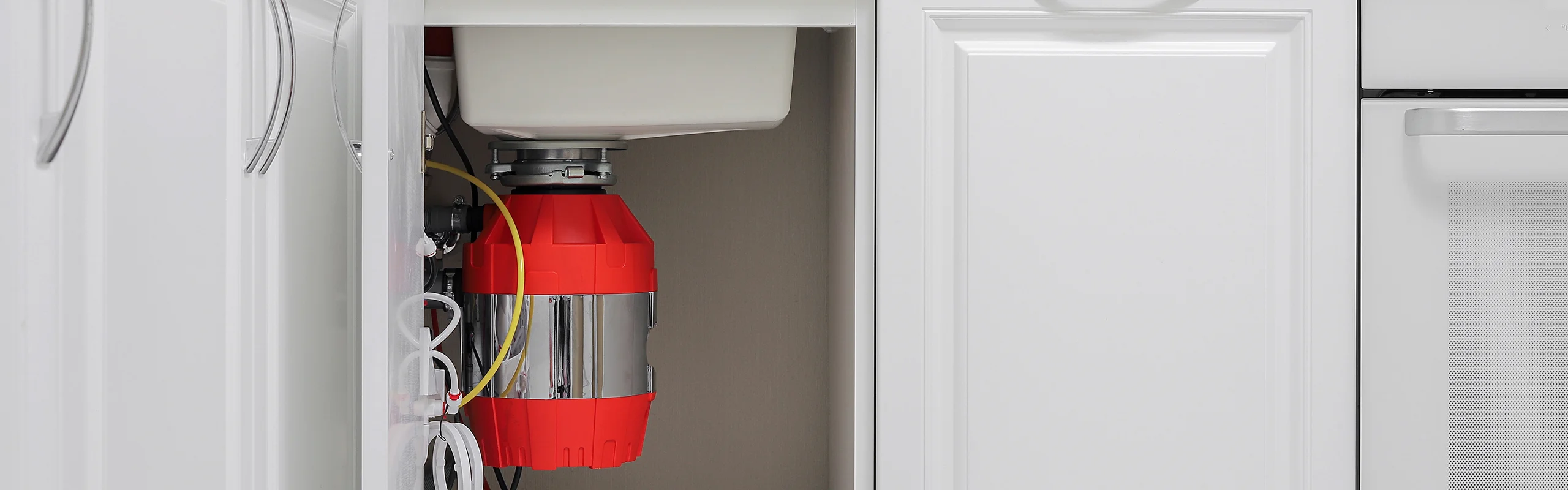 Garbage disposal installed