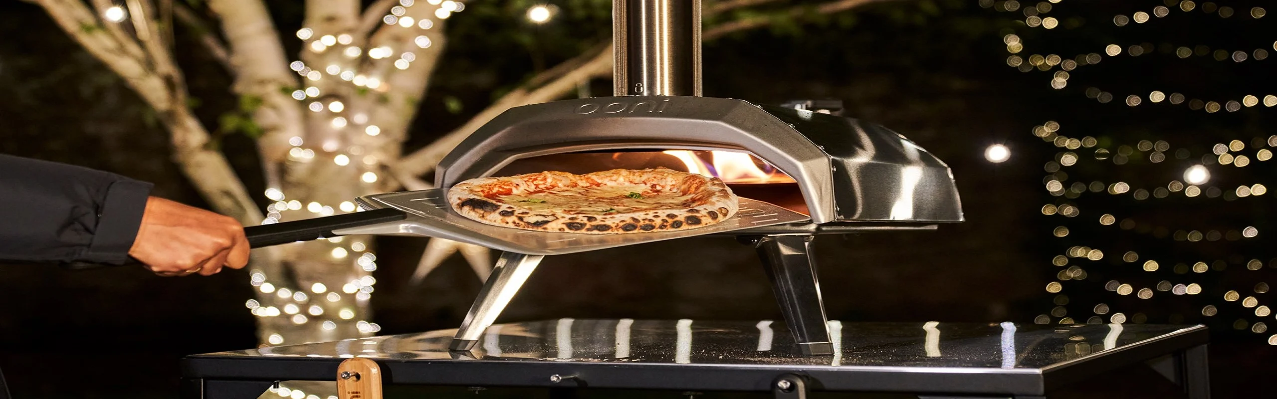 Pizza Cooking in Oven