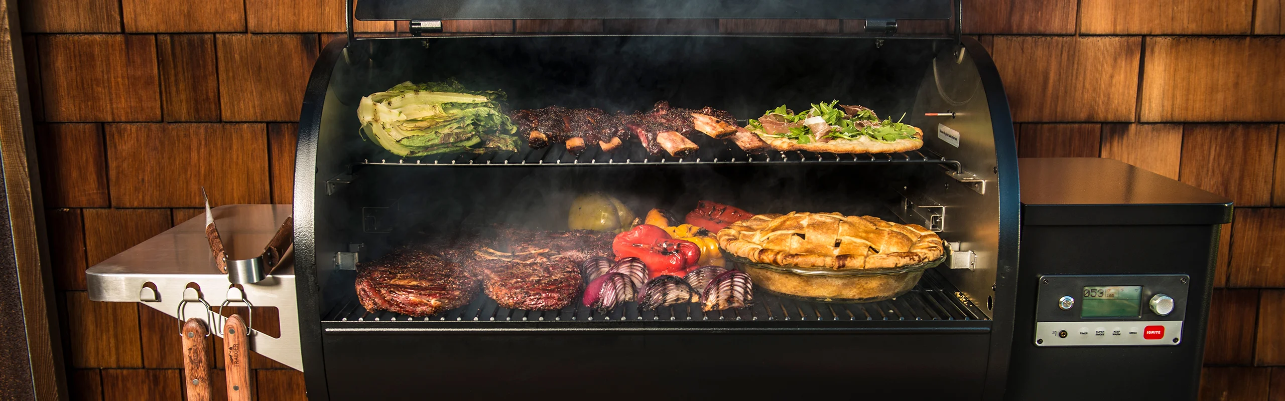 Grill cooking